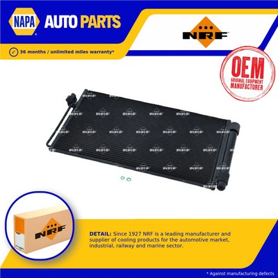 Air Con Condenser fits BMW 745D E65 4.4D 05 to 08 AC Conditioning NRF Quality