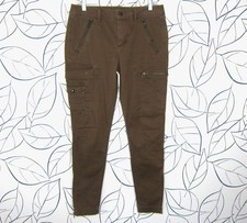 Polo RL Ralph Lauren UTILITY Pants Women  s Size 10 Stretch Twill Brown