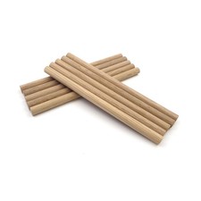 Oakcrafts - Europ&auml;ischer Eichend&uuml;bel 12 mm Durchmesser 200 mm lang (10er Pack)