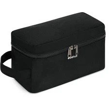 Toiletry Bag Men Travel Dopp Kit Water Resistant Small Shaving Black 2