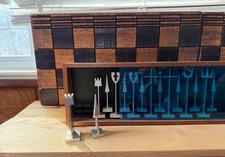 Austin Cox 1962 Vintage Chess Board Game Complete Set