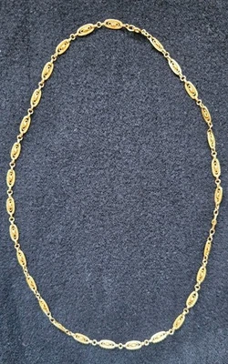 Goldkette 585er 14 Karat, 8g, 43 cm - Bild 1 von 3