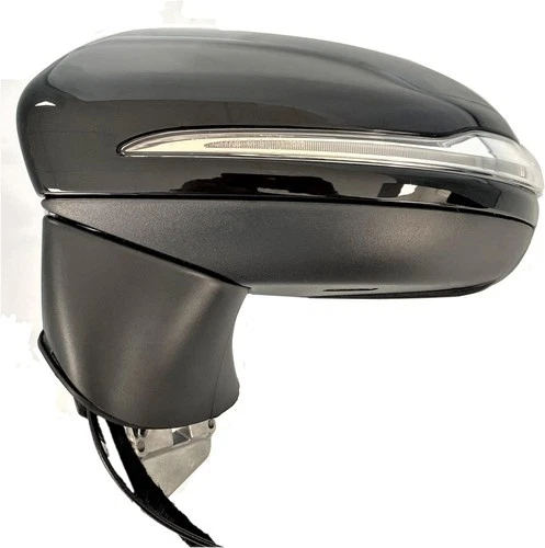 #148 BLACK LEFT DRIVER MIRROR FOR MERCEDES COUPE C300 C43 AMG C63 AMG 2017-2021