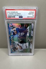 2022 Panini Donruss - Crosstown Rivals A.Judge/P.Alonso #CR-AP PSA 10 - POP 1