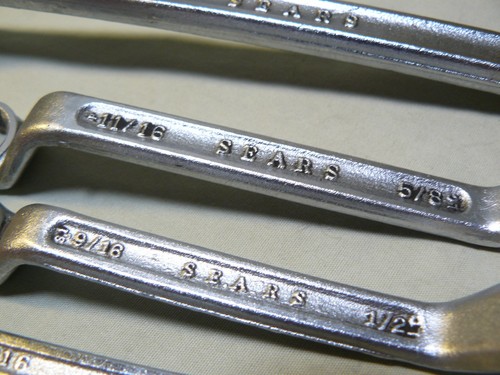 Mixed Lot of Six Vintage Sears Wrenches - Picture 3 of 6