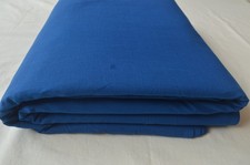 100 Cotton Royal Blue Solid Plain Fabric 3 Yard NO TARRIF CHARGES 100 ZK 76