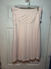 Express Dress Women's sz 8 party cocktail sleeveless ruffle top flowy bottom