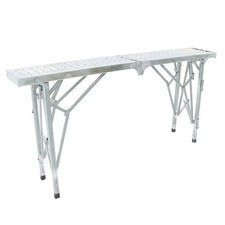 1.8m Folding Scaffolding Platforms Adjustable Height Work Platform Portable