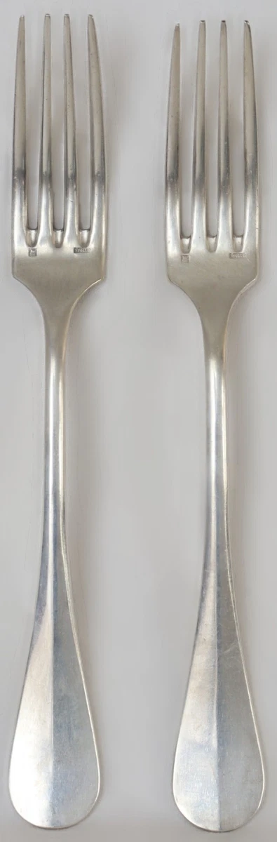 Ensemble de 6 fourchettes métal argenté Apollo | Selency