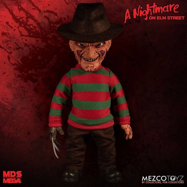 Pesadilla en Elm Street Figura Parlante Mega Scale Freddy Krueger 38 cm MEZCO