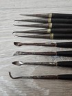 9- Antique Dental Tools. Picks. — photo 2