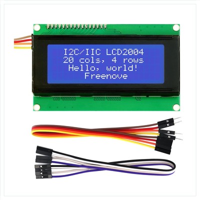 I2C LCD 2004 Modul 20x4 Display für Arduino Raspberry Pi Pico Kompatibel