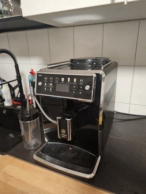 Saeco Xelsis SM7580/00 Kaffeevollautomat Klavierlack Schwarz voll funktionsfähig
