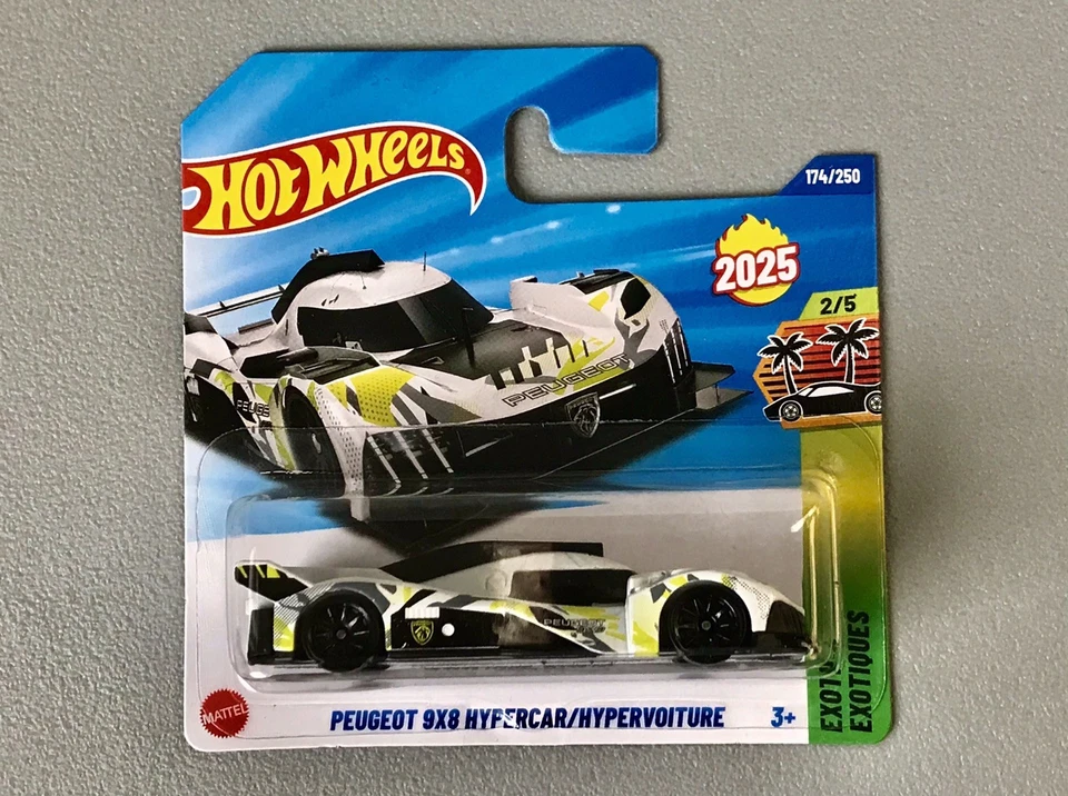🇫🇷 PEUGEOT 9X8 HYPERCAR. Hot Wheels 2025. Exotics. Réf : HYW11. - Photo 2/3