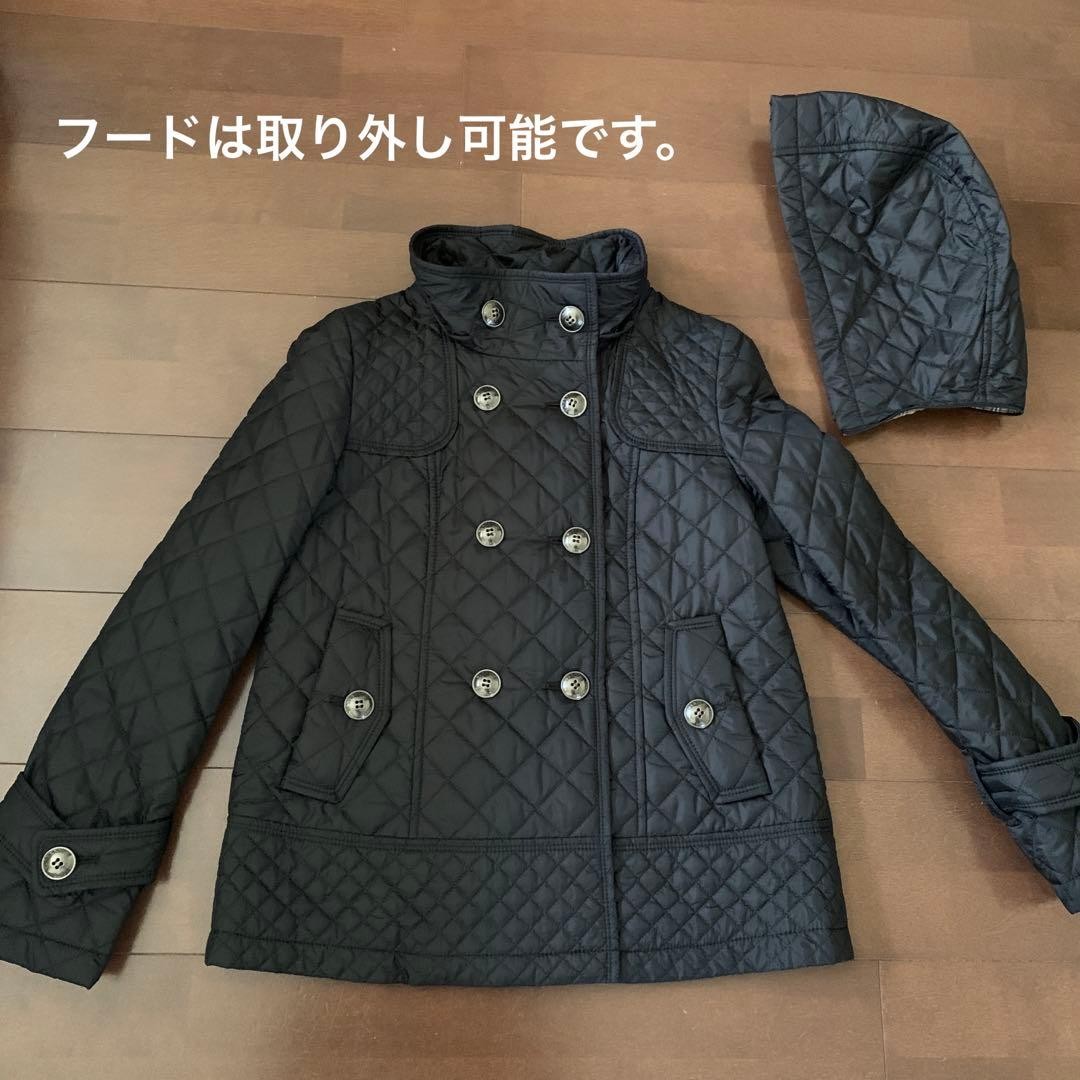 Burberry    Blue Label BURBERRY 38M Black Quilted Coat thumbnail 9