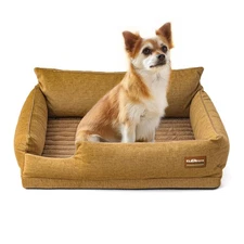 ClevaHome Comfort Orthopedic Dog Sofa Bed for Small Dogs and Cats – Water-