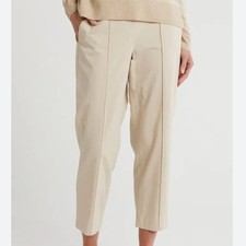 VINCE Soft  Comfy Pull On Pleat Front Pants Sz M NEW 295 