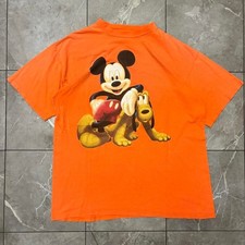90's Mickey Unlimited Vintage Mickey & Pluto Disney Tee Shirt