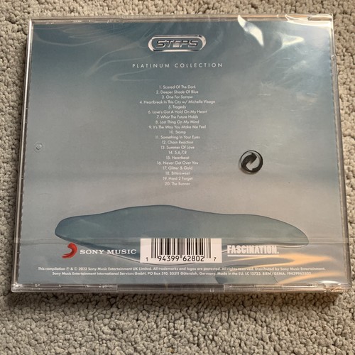 BRAND NEW LIMITED EDITION LISA HAND SIGNED STEPS PLATINUM COLLECTION CD SEALED - Picture 2 of 2