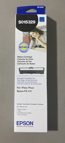 Original EPSON S015329 Druckerband schwarz für LQ590 FX890