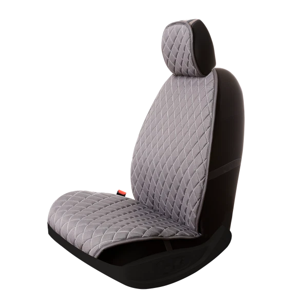 Cojines de Asiento Apto para Renault Fluencia Desde Año Fab. 2010 Gris 2er - Imagen 2 de 4