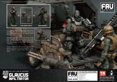 TOYS ALLIANCE Acid Rain FAV-A34 Glaucus Infiltrator | eBay