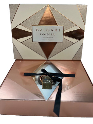 Bvlgari Omnia Crystalline L' eau De Parfum gift  set  3 counts: 2.2 fl. oz spray