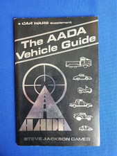 The AADA Vehicle Guide - Steve Jackson Games Car Wars Supplement 