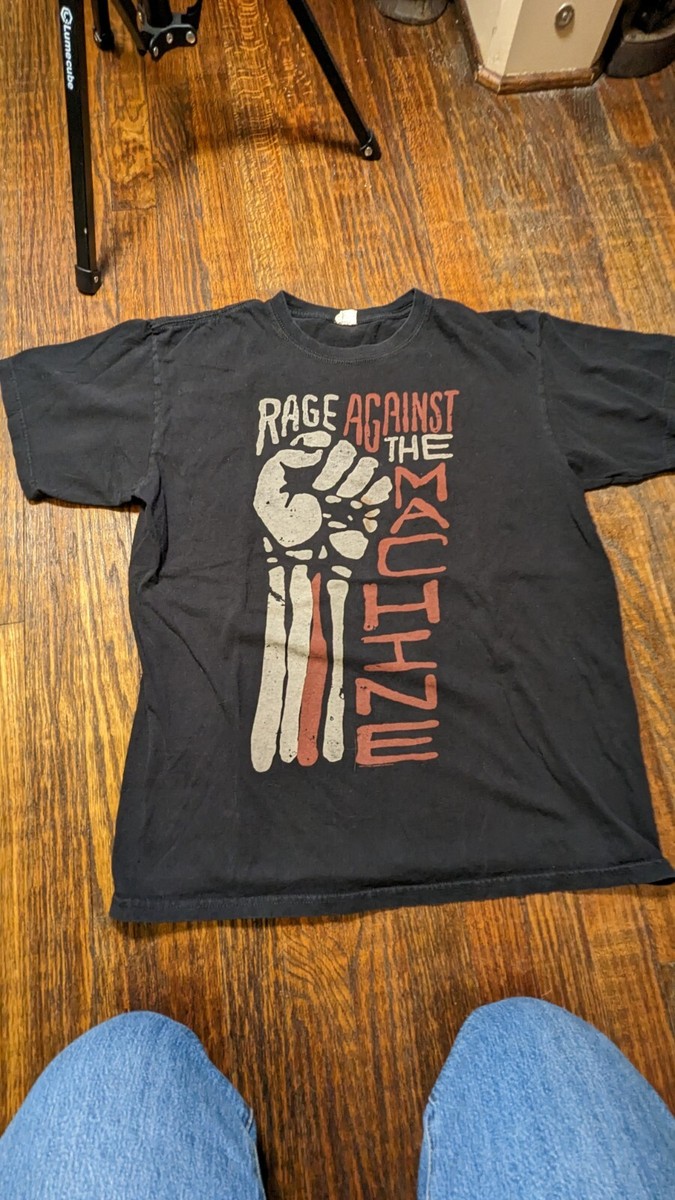 Official Rage Against The Machine 2011 L.A. Rising Festival T