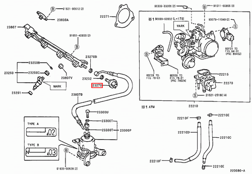 Genuine LandCruiser 105 Series 1FZ 4.5 Petrol Fuel Pressure Pulsation Damper - Picture 7 of 20