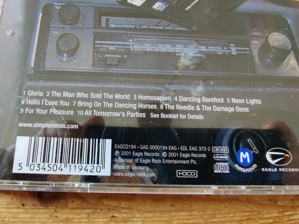 Neonlights von Simple Minds - CD (2001) guter bis sehr guter Zustand - Bild 3 von 4