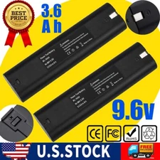 2 Packs for MAKITA 9.6 VOLT 3.6Ah Battery 9000 9001 632007-4 191681-2 9033 9102