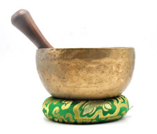 Collected singing bowl-old singing bowl-Tibetan yoga bowl-6 inches Diameter