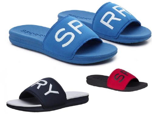 sperry mens slides