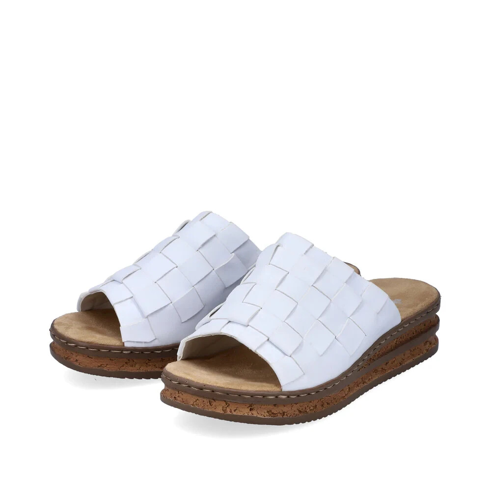 Rieker Women's 62988-80 Slip-On Wedge Platform Sandals, Size EU 41