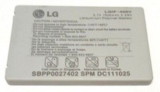Battery LGIP-400V For LG Vortex VS660 ALLY VS740 FATHOM VS750 1500mAh 3.7V