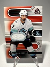 2022-23 Upper Deck SP Game Used Hockey Jordan Eberle Patch Red Insert