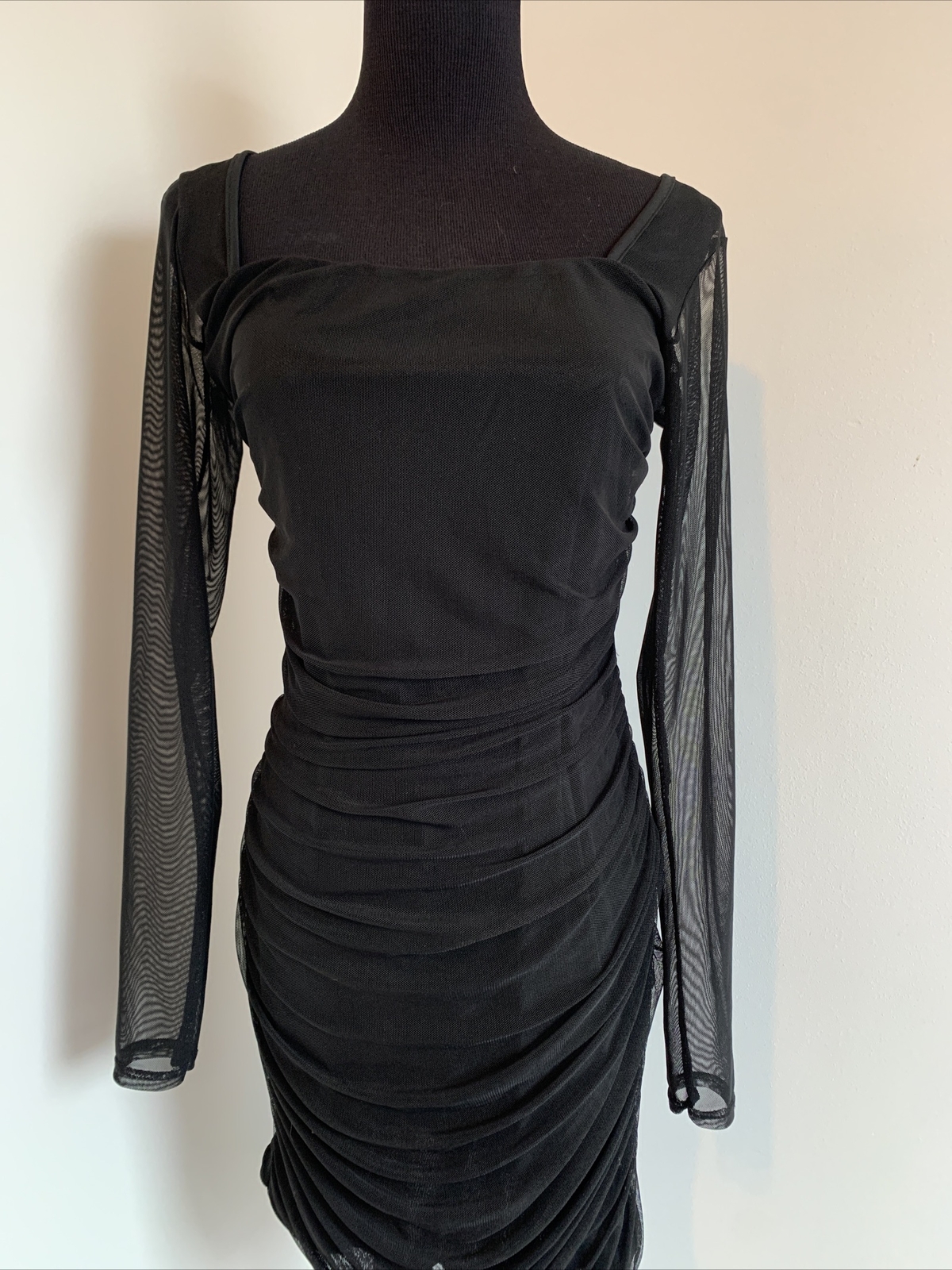 black dress size 12 long sleeves eBay