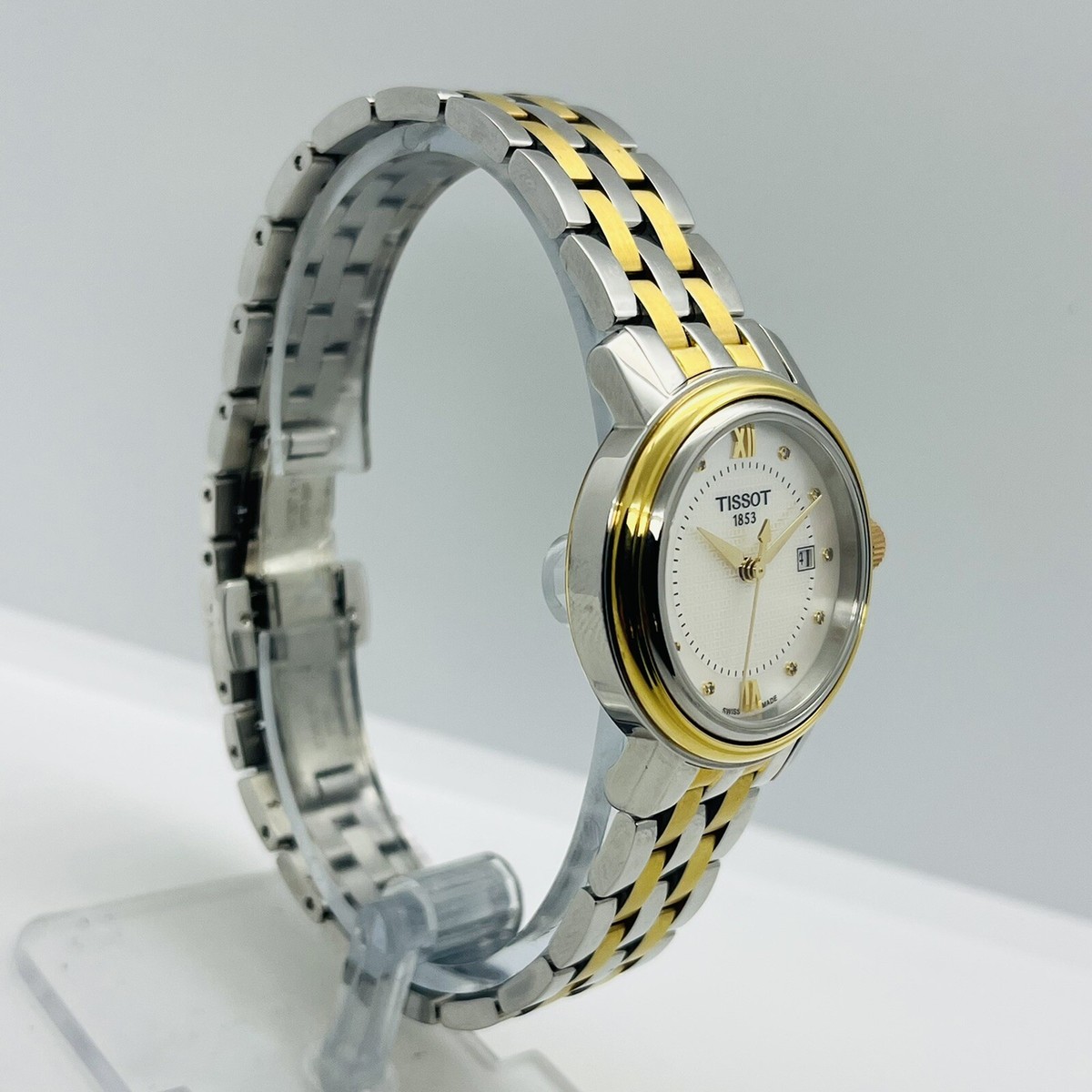 Tissot Bridgeport Women's Two Tone Steel 29mm Swiss Made Tissot Bridgeport Women's Two Tone Steel 29mm Swiss Made