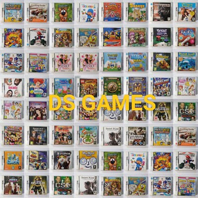 Nintendo DS Spiele Cartridge Originalverpackt KOSTENLOSER UK-VERSAND! DS Spiel mit Box und Handbuch