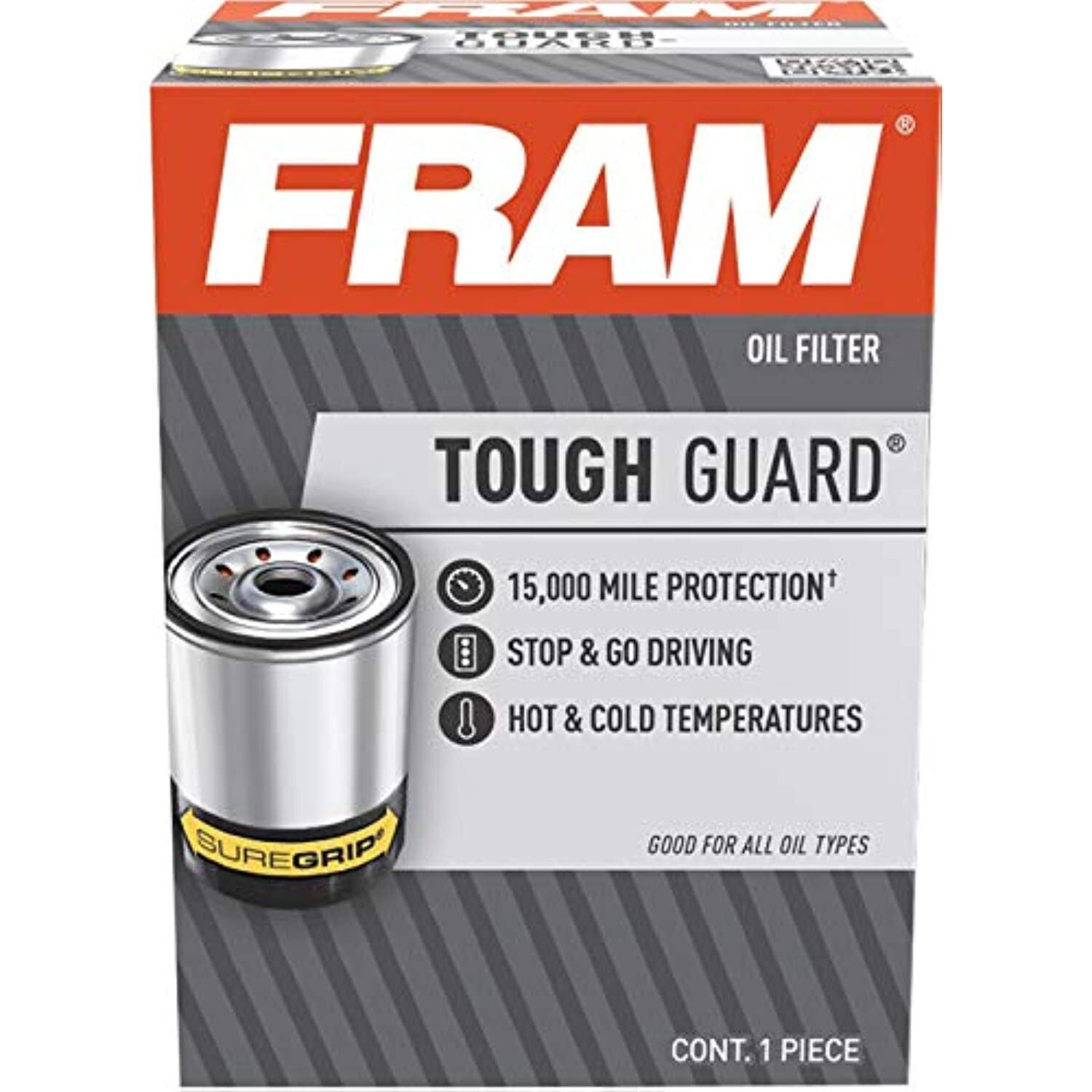 FRAM Tough Guard TG3786-1, 15K Mile Change Interval Oil Filter