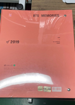 K-POP BTS MEMORIES OF 2019 DVD 6Disc-214p Book-Frame-Post-Photo