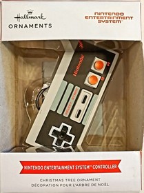 Hallmark 2022 Super Mario & Luigi, NES Nintendo Controller Ornaments set of 3