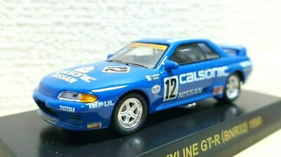 1/64 Kyosho 1990 CALSONIC NISSAN SKYLINE GT-R BNR32 R32 #12