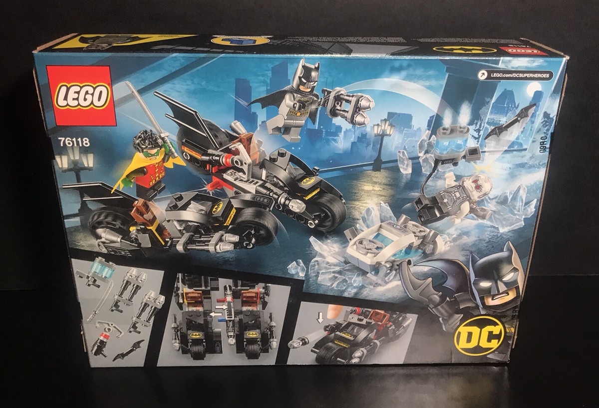 LEGO DC Universe Super Heroes Mr. Freeze Batcycle Battle Set