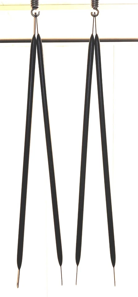 SPRINGS & CANOPIES Garden swing replacement swing bars, hanging poles for swing seat IN BLACK 80X4