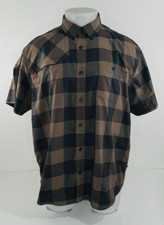 HOWLER BROS - PLAID CHECK Mens Lg. Polo Shirt