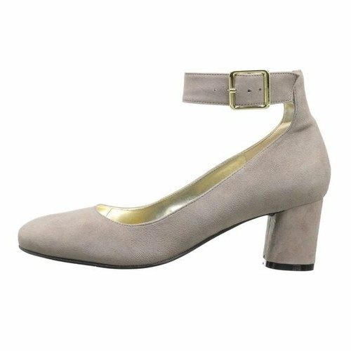 Serverina Ankle-Strap Pumps, taupe size 