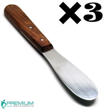 3× Dental Lab 8" Spatula 11R Plaster Alginate Mixing Premium Instruments