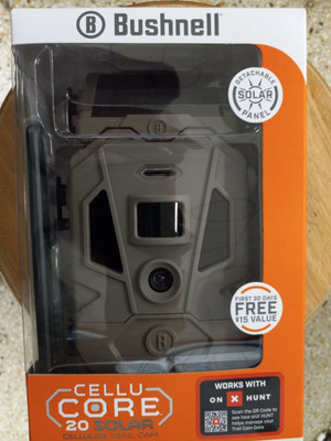 Bushnell Solar Cellular Trail Camera Cellu Core 20 (AT&T/Verizon) 119904S (E10)